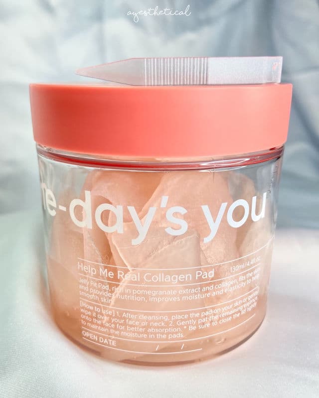 One-day's you Help Me Real Collagen Toner Pad review photo by ayesthetical