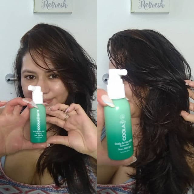 Coola Scalp & Hair Mist Organic Sunscreen SPF 30 review photo by rachel7leo