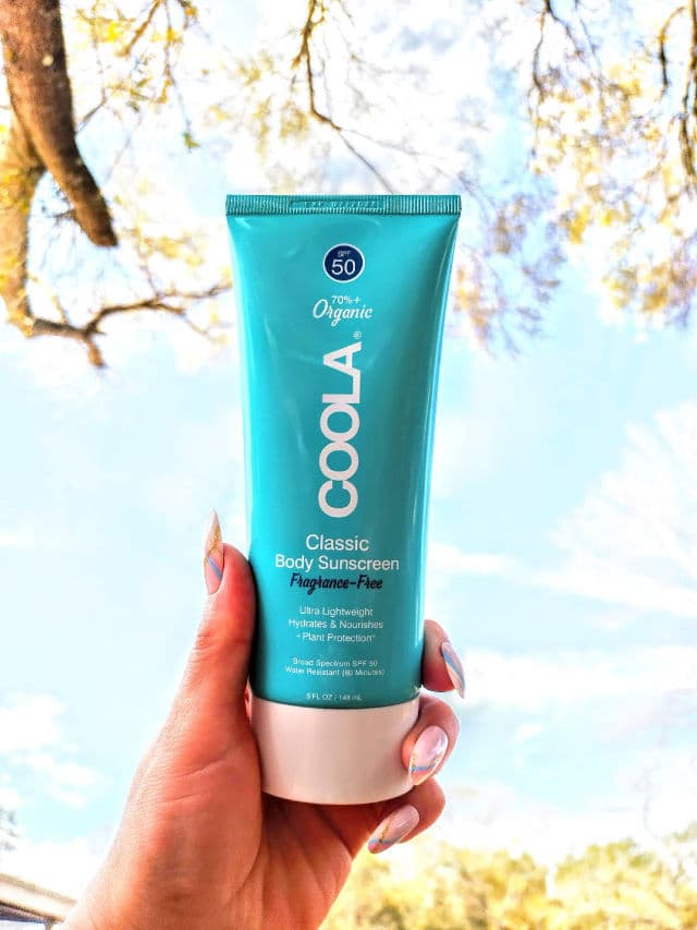Coola Classic Face Organic Sunscreen Lotion SPF 50 review photo by rachel7leo