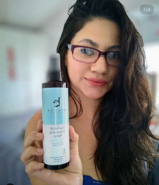 Beauty By Earth Sea Salt Spray Hair Texturizer - Ocean Waves review photo by damaris7leo