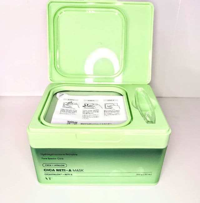 VT COSMETICS Cica Reti-A Mask review photo by Rachel7leo