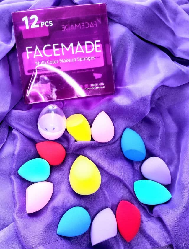 Facemade Multi Color Makeup Sponges review photo by Rachel7leo