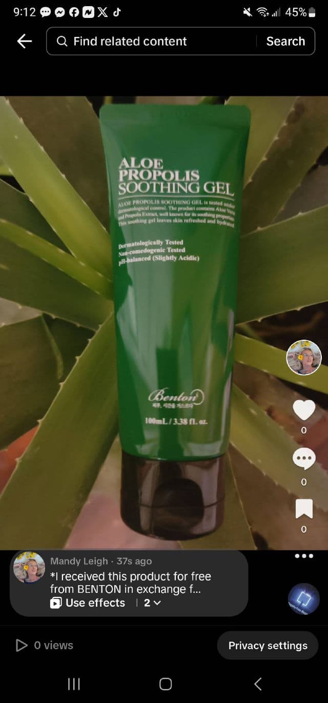 BENTON Aloe Hyaluron Cream review photo by mandyleigh117