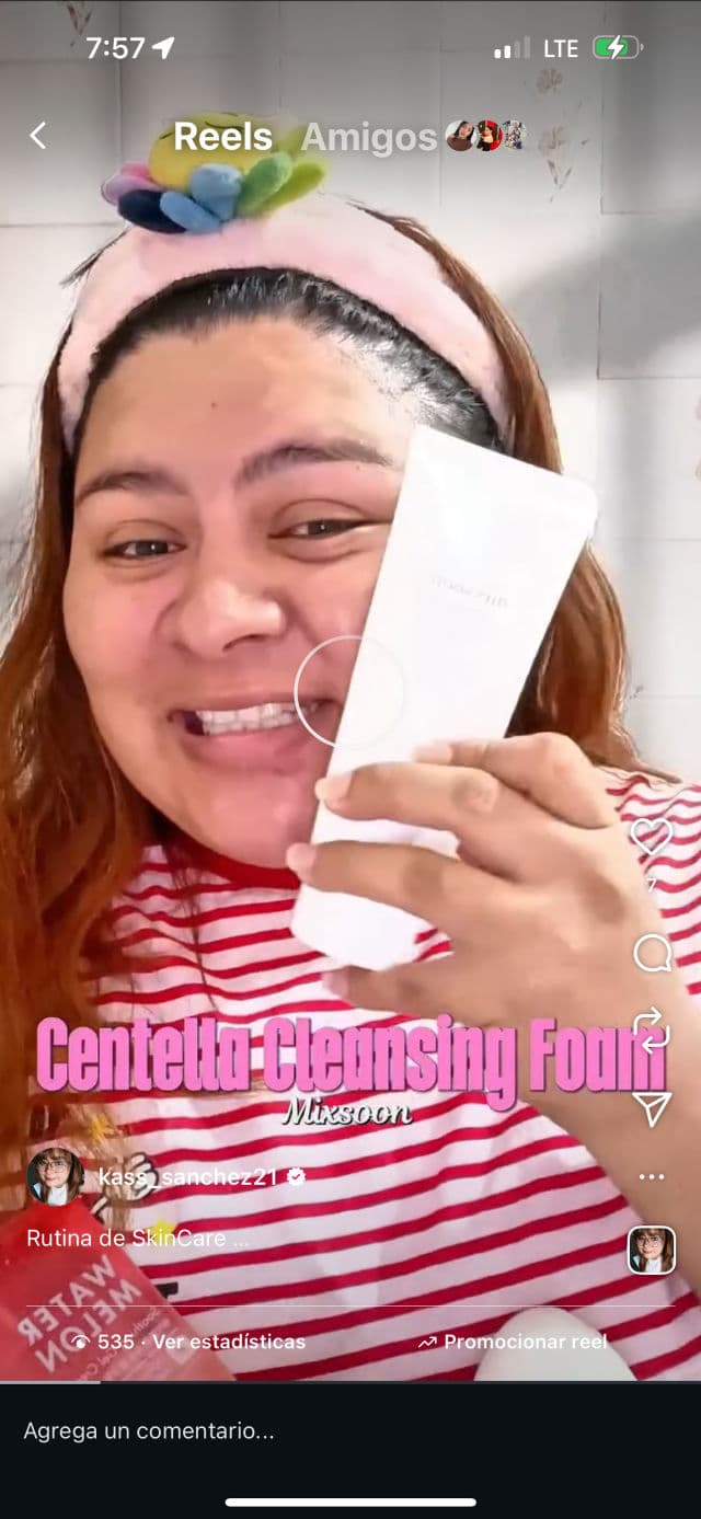 MIXSOON Centella Cleansing Foam review photo by Kassandra Sanchez Estrella