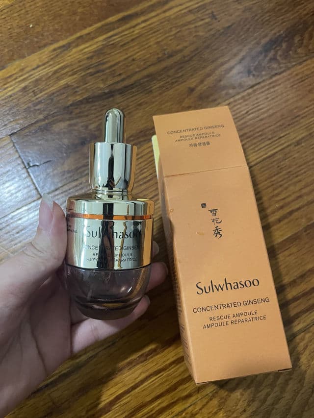 Sulwhasoo Concentrated Ginseng Rescue Ampoule - Formula 1 review photo by tracyn