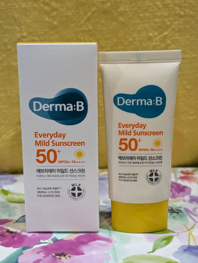Derma B Everyday Mild Sunscreen SPF50+ PA++++ review photo by kimdungv