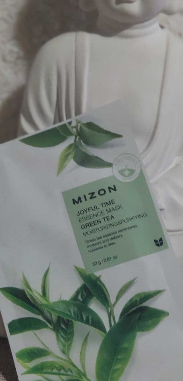 Mizon Joyful Time Essence Mask Green Tea review photo by Yolbla