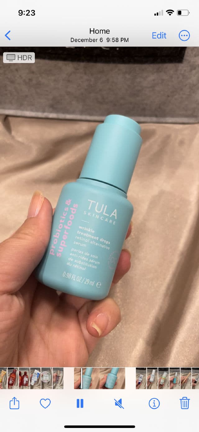 TULA Skincare Wrinkle Treatment Drops Bakuchiol Serum review photo by Mili08