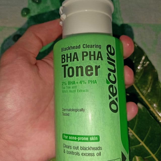 Oxecure Blackhead Clearing BHA PHA Toner review photo by SenseiDarwin