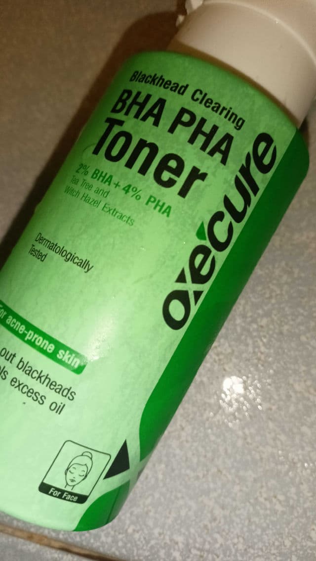 Oxecure Blackhead Clearing BHA PHA Toner review photo by SenseiDarwin