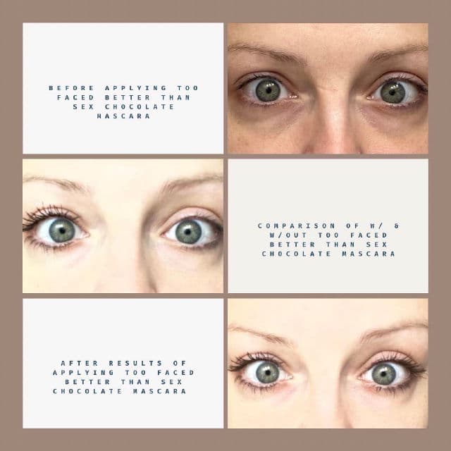 Too Faced Better Than Sex Volumizing Mascara review photo by Halez