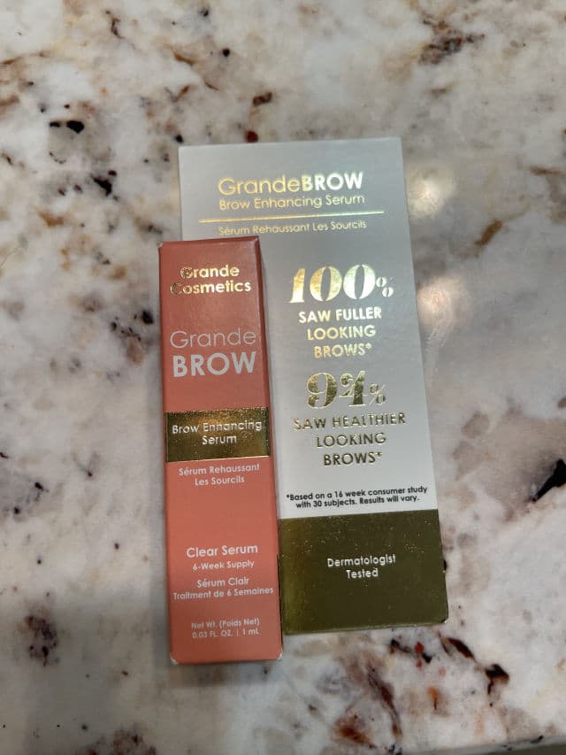 Grande Cosmetics GrandeBROW Brow Enhancing Serum review photo by MonaLisa37