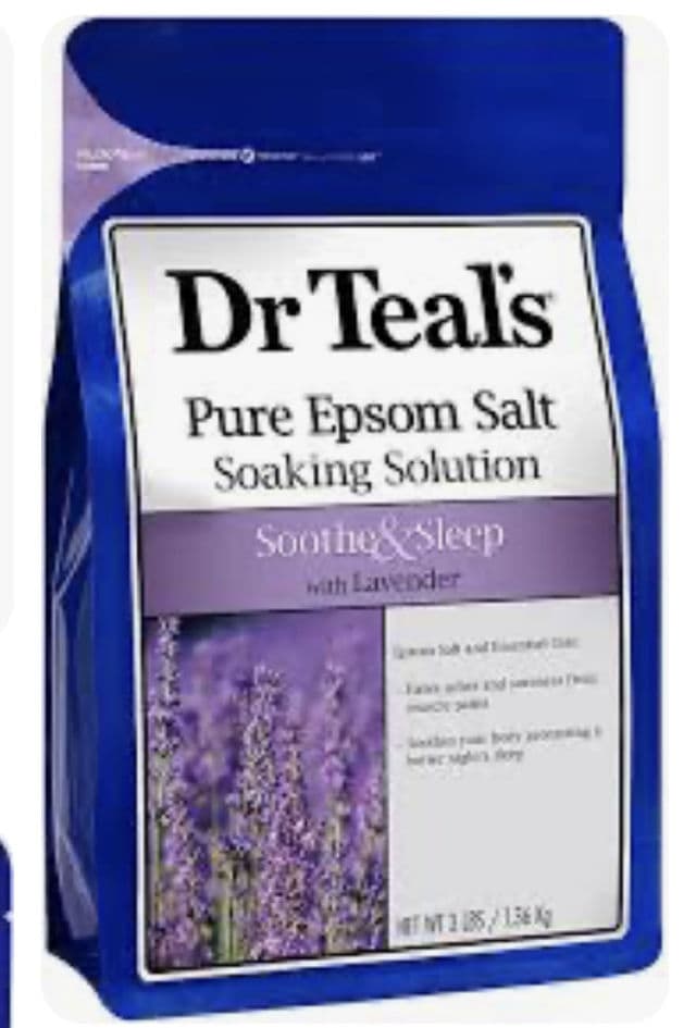 Dr Teal's Soothe & Sleep with Lavender Pure Epsom Salt Soaking Solution review photo by MonaLisa37