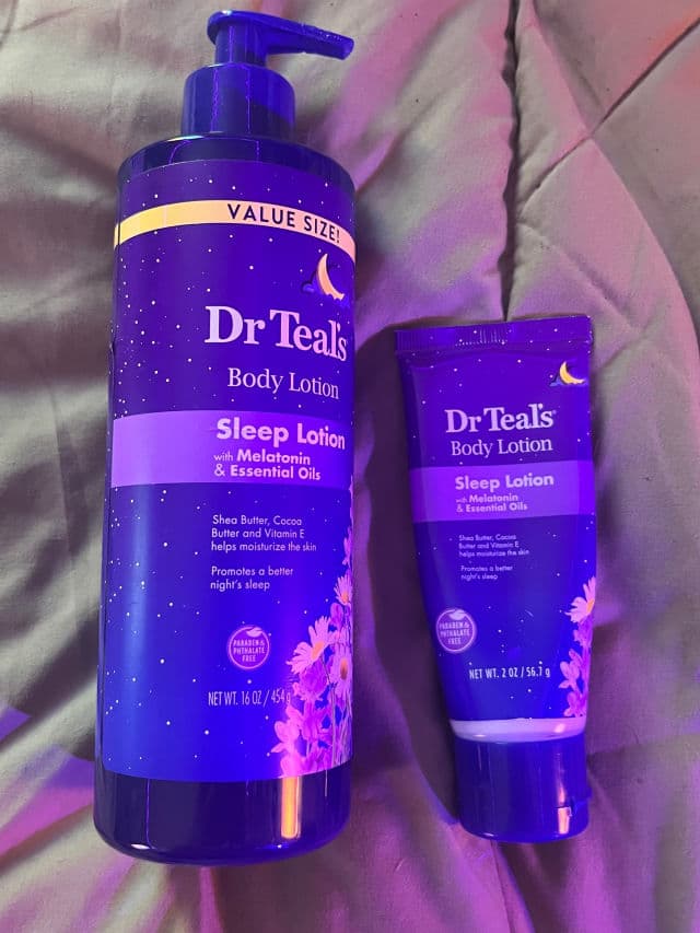 Dr Teal's Melatonin Sleep Body Lotion review photo by blushedbeauty