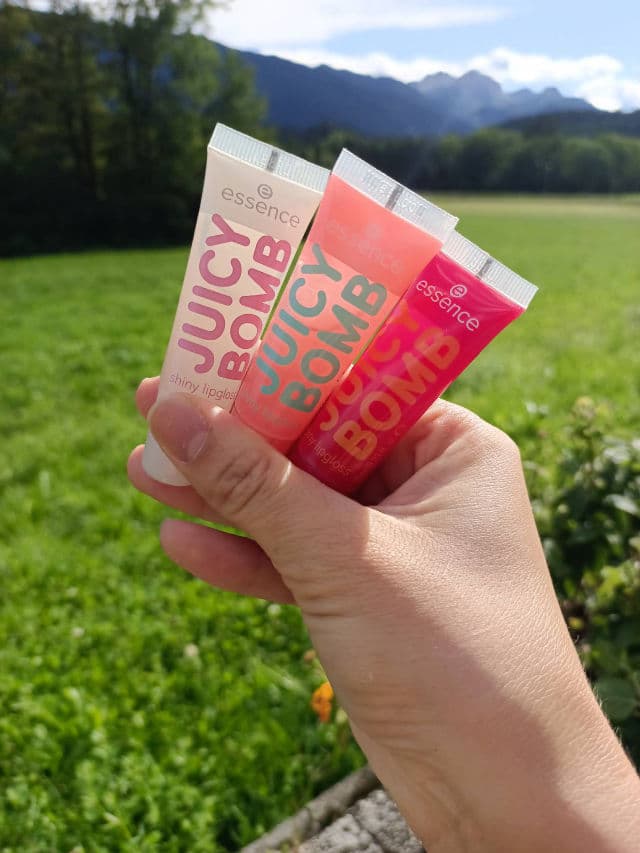 Essence Juicy Bomb Shiny Lipgloss - 04 Crazy Cherry review photo by beingmyselfE