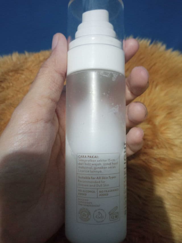 N'Pure Licorice Milky Spotlight Toner review photo by SekarZone