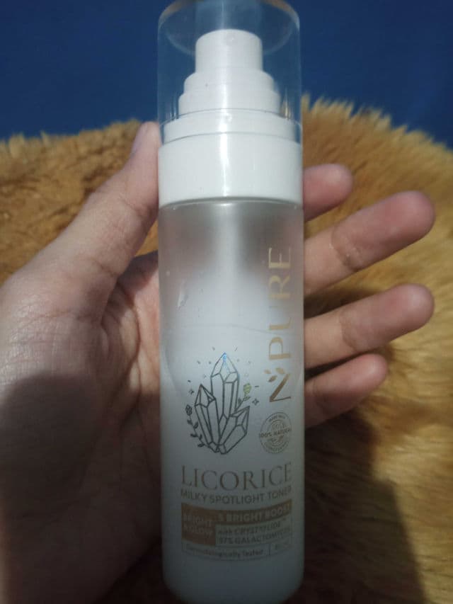 N'Pure Licorice Milky Spotlight Toner review photo by SekarZone