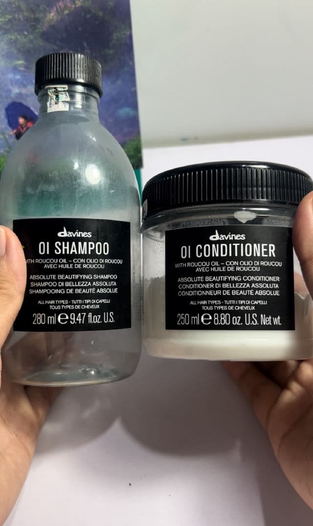 Davines OI Conditioner review photo by DiemThi