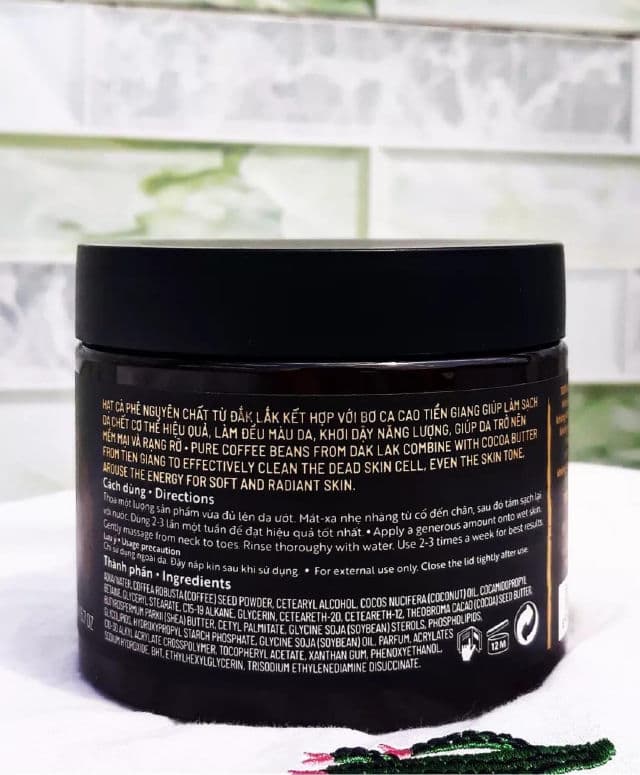 the Cocoon Dak Lak Coffee Body Polish review photo by DiemThi