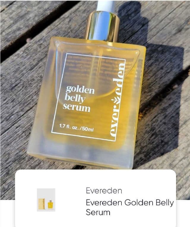 Evereden Golden Belly Serum review photo by katyaspoon