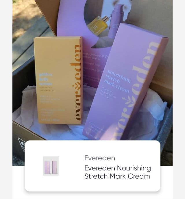 Evereden Nourishing Stretch Mark Cream review photo by katyaspoon