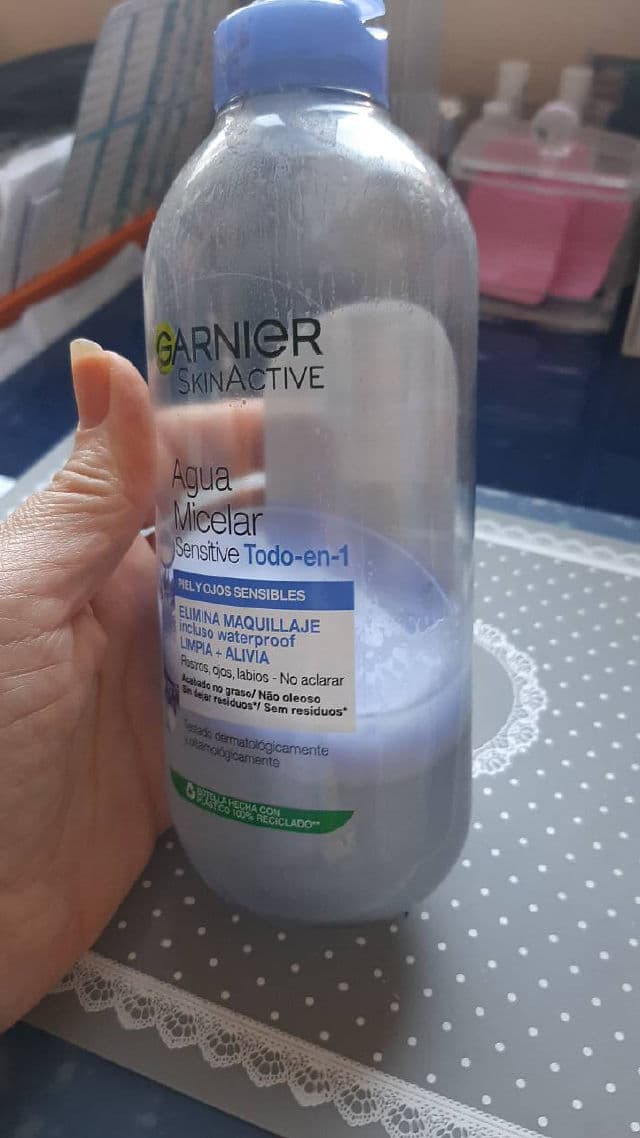 Garnier Agua Micelar Sensitive review photo by Esther84