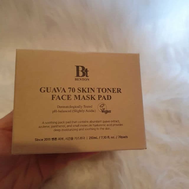 Guava 70 Skin Toner Pad product review