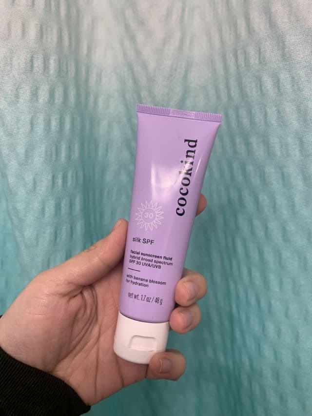 Cocokind Silk SPF 30 review photo by qrusti