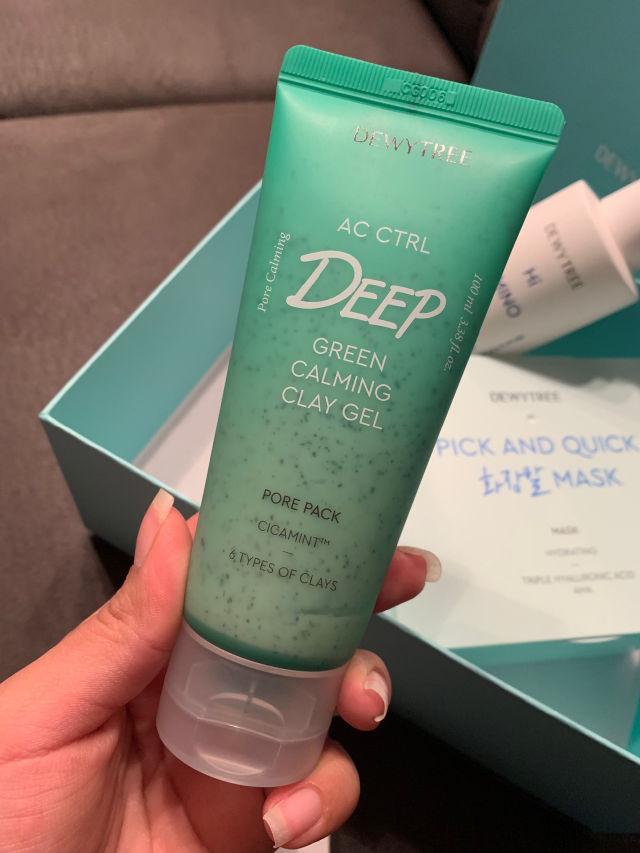 AC Ctrl Deep Green Calming Clay Gel Pore Pack product review