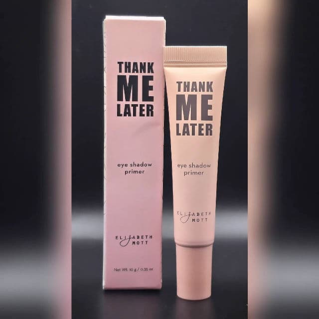 Elizabeth Mott Thank Me Later Eye Primer review photo by influencer716mama