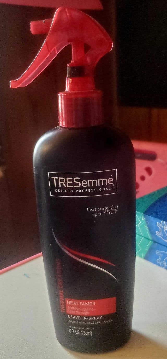 TRESemme Heat Tamer Spray review photo by influencer716mama