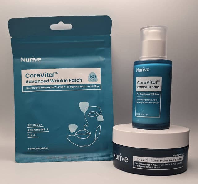 Nurive CoreVital Snail Mucin Eye Gel Patch review photo by influencer716mama