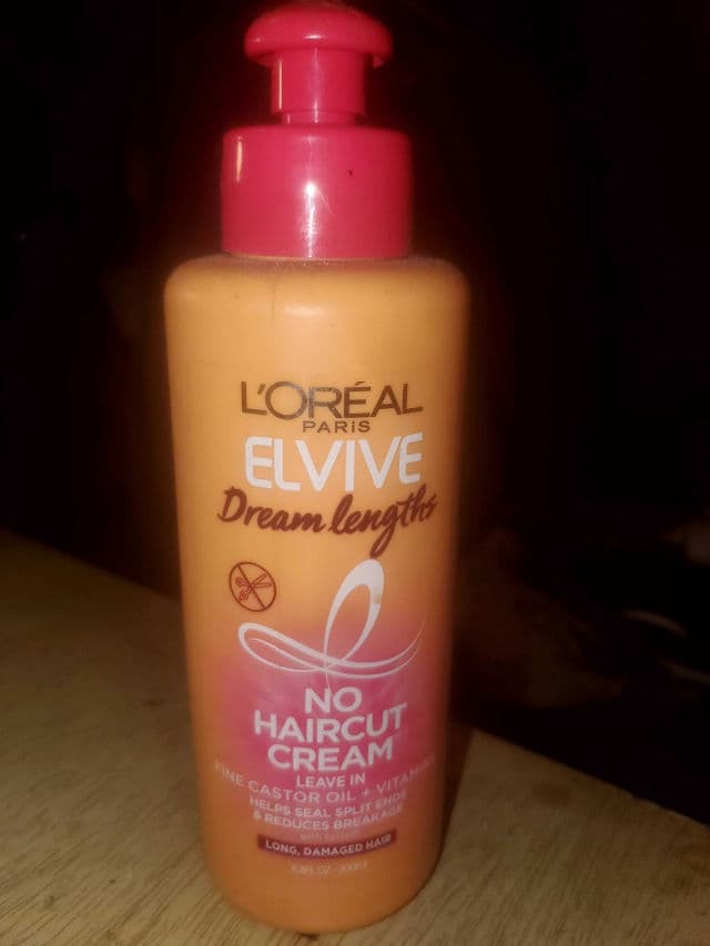 L'Oreal Paris Elvive Dream Lengths No Haircut Cream review photo by influencer716mama