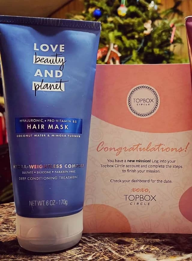 Love Beauty and Planet Coconut Water & Mimosa Flower Deep Conditioning Hair Mask review photo by influencer716mama