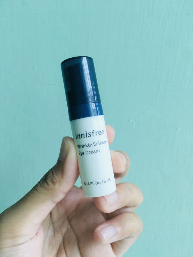 INNISFREE Wrinkle Science Eye Cream review photo by babymay