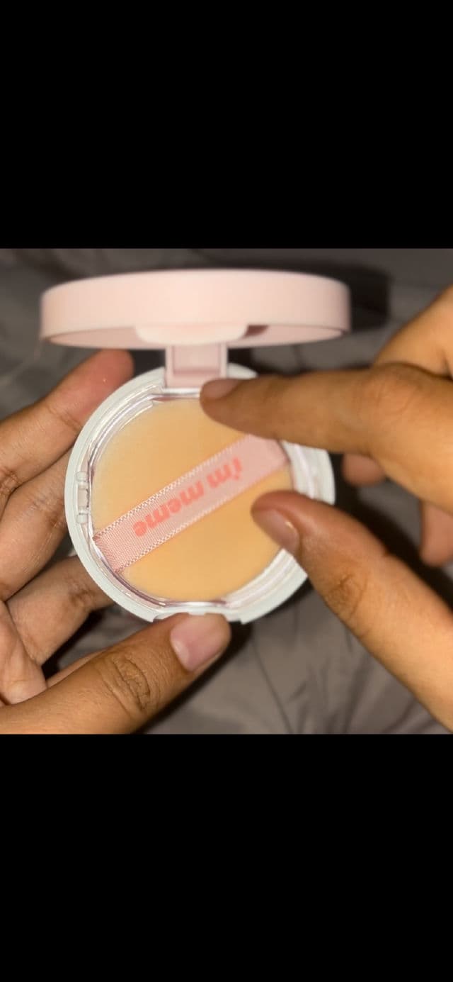 I'M MEME Pink Blur Tone-Up Pact review photo by lindaroslan