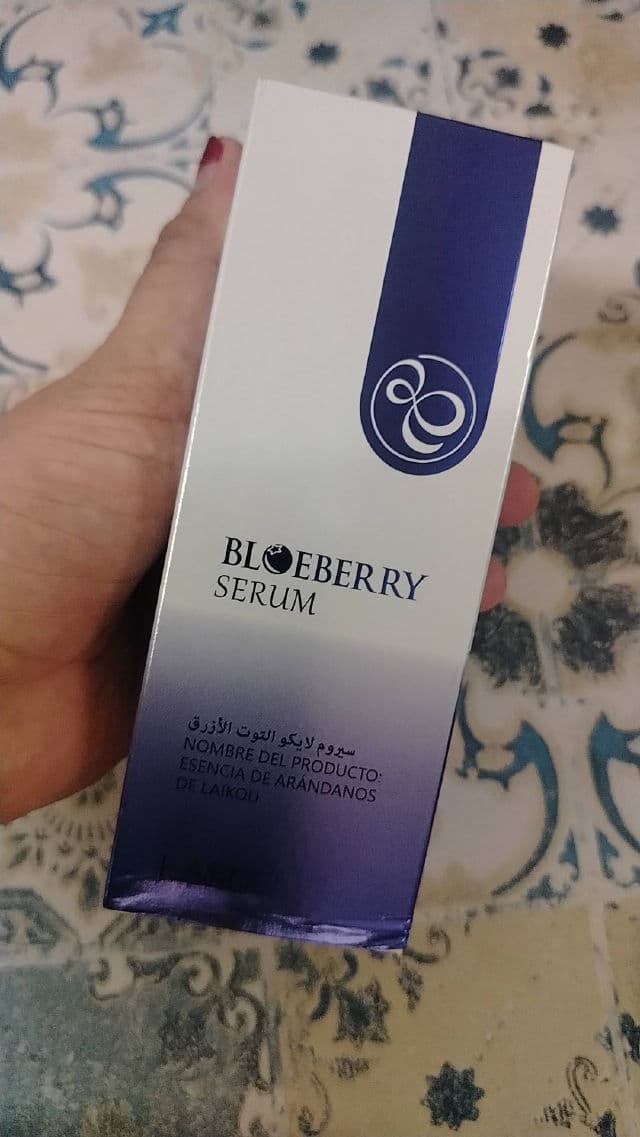 Laikou Blueberry Serum  review photo by Nafbj