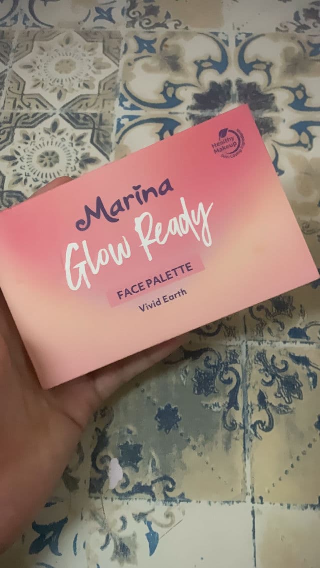 Marina Glow Ready Face Palette Vivid Earth review photo by AinJazlan