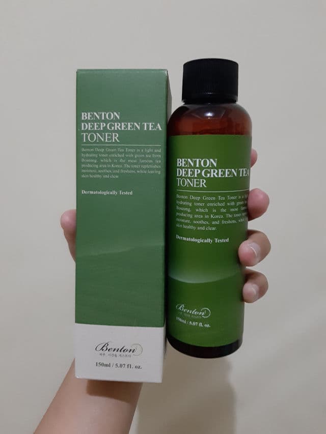 BENTON Deep Green Tea Toner review photo by 24carats