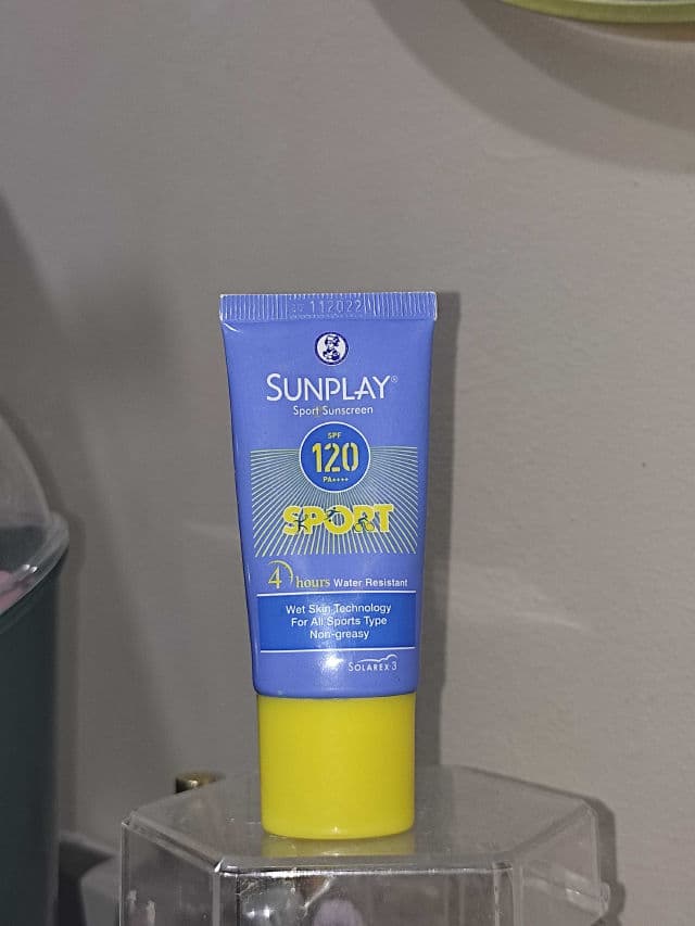 Sunplay Sport Screen SPF120 PA++++ review photo by neesashu