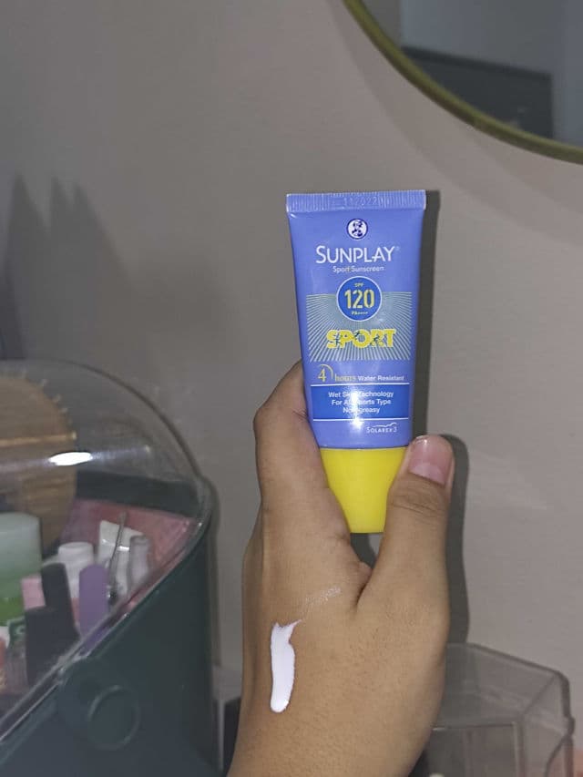 Sunplay Sport Screen SPF120 PA++++ review photo by neesashu