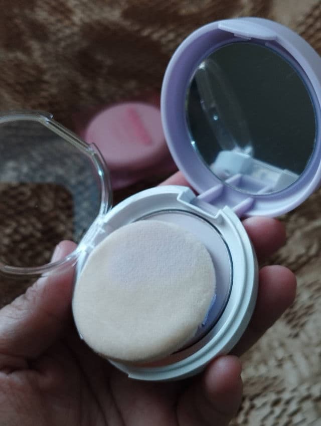 I'M MEME Purple Cotton Tone Control Pact review photo by ASMZ92