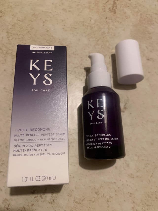 Keys Soulcare Truly Becoming Multi-Benefit Peptide Serum review photo by asmall