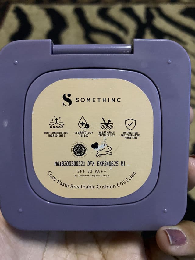 Somethinc Copy Paste Breathable Mesh Cushion SPF 33 PA++ review photo by veraridya27