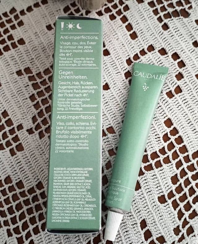 Caudalie Paris Vinopure Salicylic Spot Solution review photo by Michol