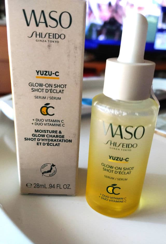 Shiseido Waso Yuzu-C Glow-On Shot Serum review photo by Michol