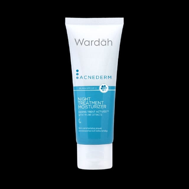 Wardah Acnederm Night Treatment Moisturizer review photo by azyraaa