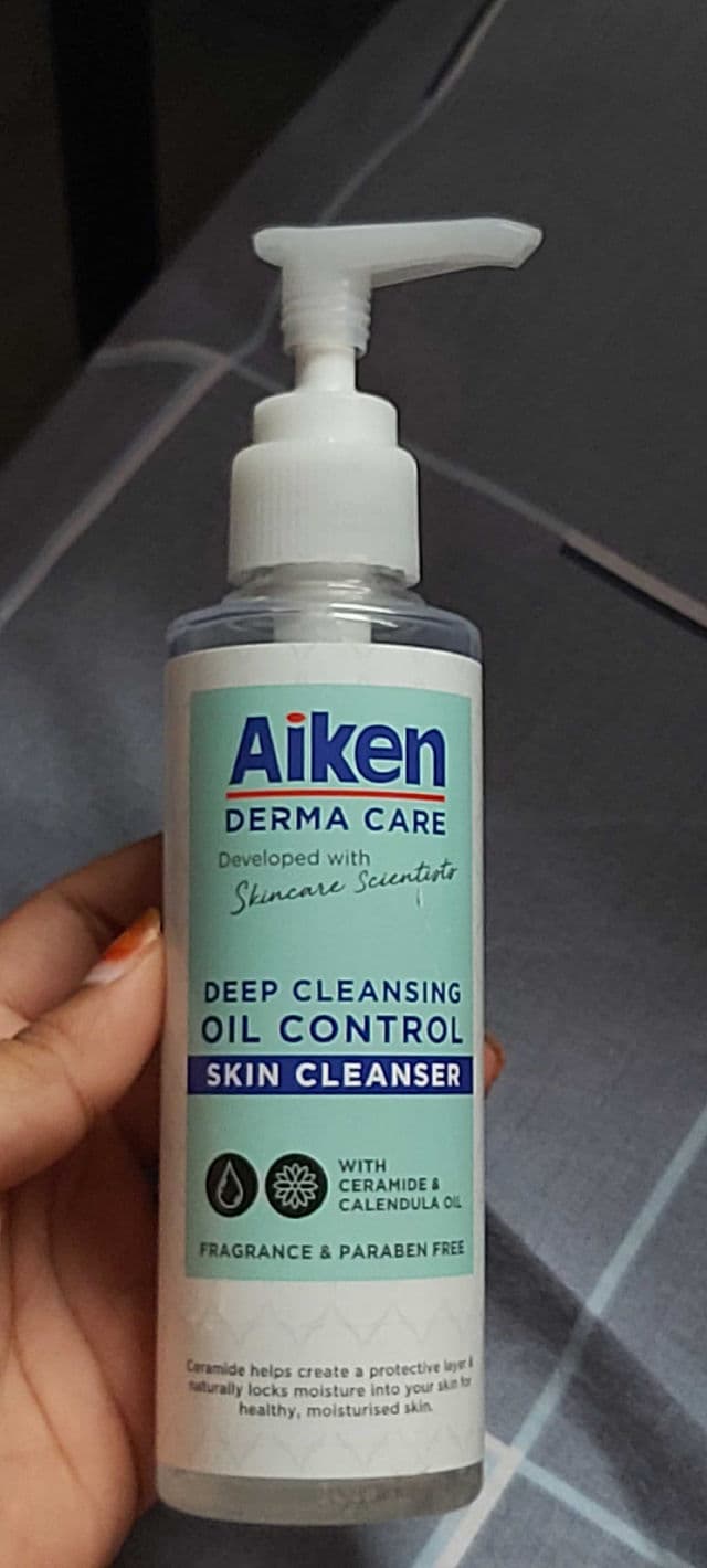 Aiken Derma Care Deep Cleansing Oil Control Skin Cleanser review photo by LavSha