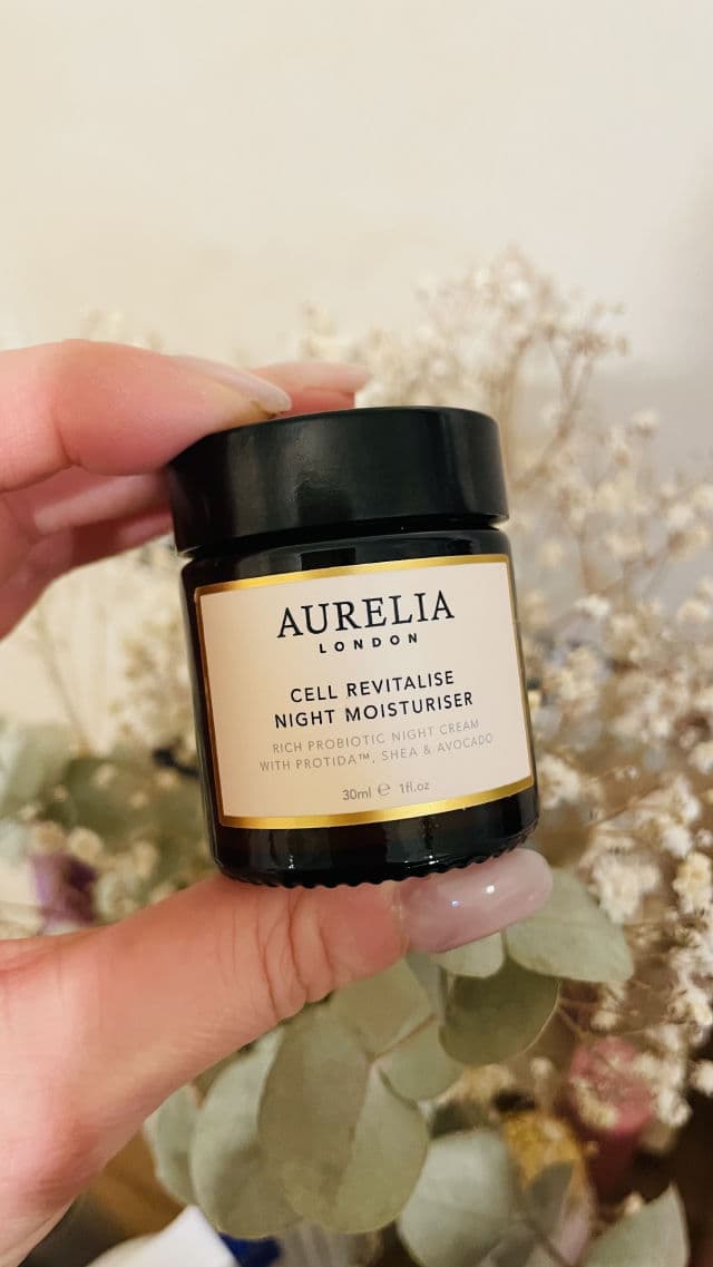 Aurelia Probiotic Skincare Cell Revitalise Night Moisturiser review photo by WakeupandMakeup78