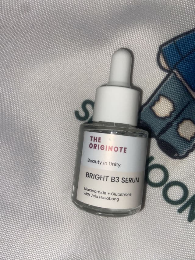 The Originote Bright B3 Serum Niacinamide + Glutathione review photo by aunibalqis